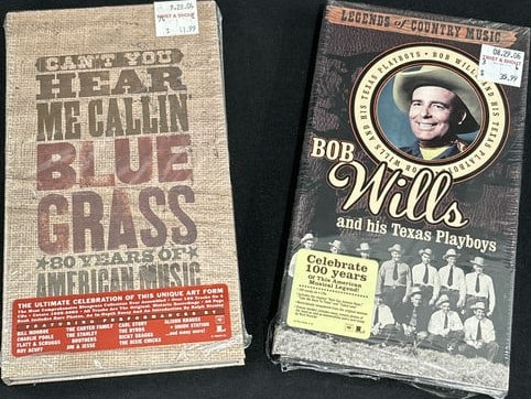 2 Unused CD Box Sets, Bob Wills And Many More (1 of 4)