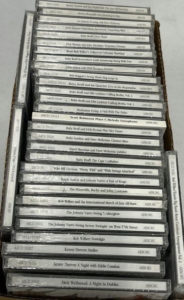 32 UNOPENED Arbors Records Jazz CDs (1 of 5)