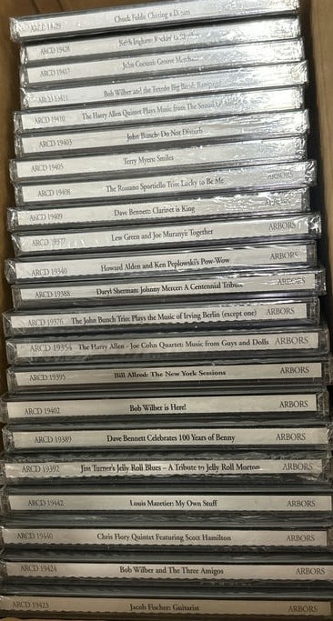 27 UNOPENED Arbors Records Jazz CDs (1 of 4)