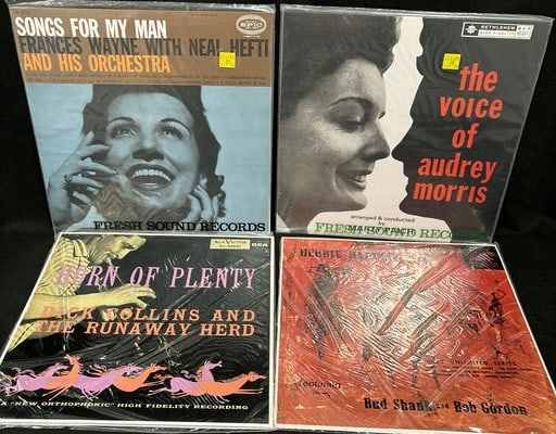 24 UNOPENED Vinyl Records-Al Haig, Claude Williamson, Peggy Connely And Many More: 24 UNOPENED Vinyl Records-Al Haig, Claude Williamson, Peggy Connely And Many More