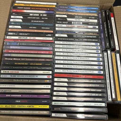 60 CDs- Blues Master Set, Bob Dylan, Kingston Trio, Flaco Jimenez And Many More (1 of 5)