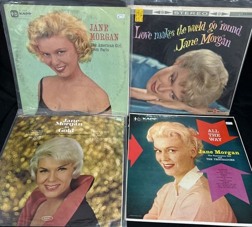 13 Jane Morgan Vinyl Records: 13 Jane Morgan Vinyl Records