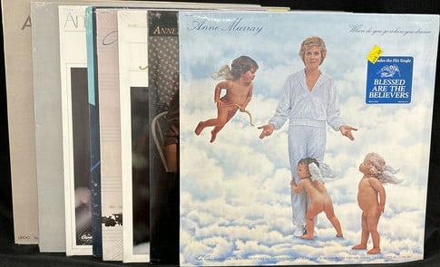 8 UNOPENED Vinyl Records Anne Murray And Amina Claudine (1 of 5)