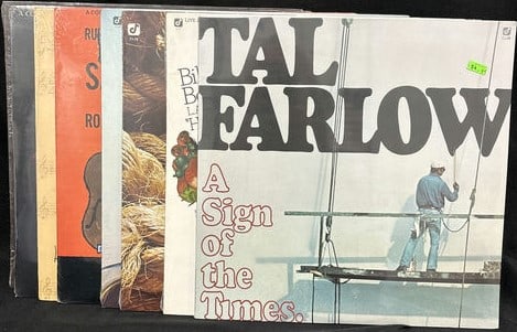8 UNOPENED Vinyl Records-Tal Fatlow, Loie Bellsons 7 And Many More (1 of 5)