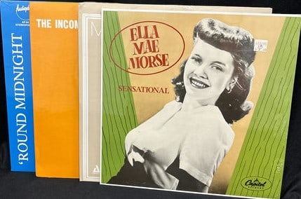 4 UNOPENED Vinyl Records-Ella Mae Morse, Mabel Mercer And Many More: 4 UNOPENED Vinyl Records-Ella Mae Morse, Mabel Mercer And Many More