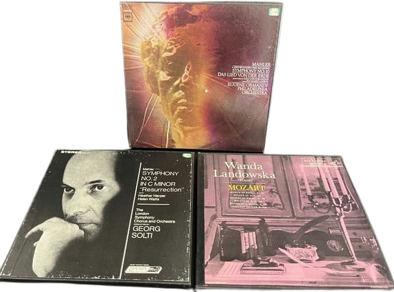 Three Classical Music Vinyl Collections. (1 of 4)