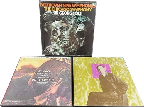 Three Classical Music Vinyl Collections. (1 of 4)