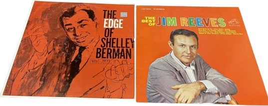 Ten Vinyl Records- The Kingston Trio,  Jim Reeves & Many More! (1 of 6)