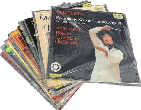 Twelve UNOPENED Vinyls: Boston & Cincinnati Symphony Orchestras, Beethoven And Many More! (1 of 7)