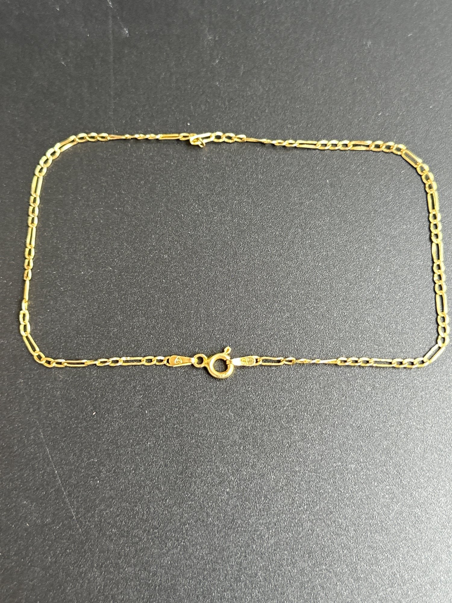 14 Kt Gold Bracelet - Small Kink Weighing .88 Grams (1 of 6)