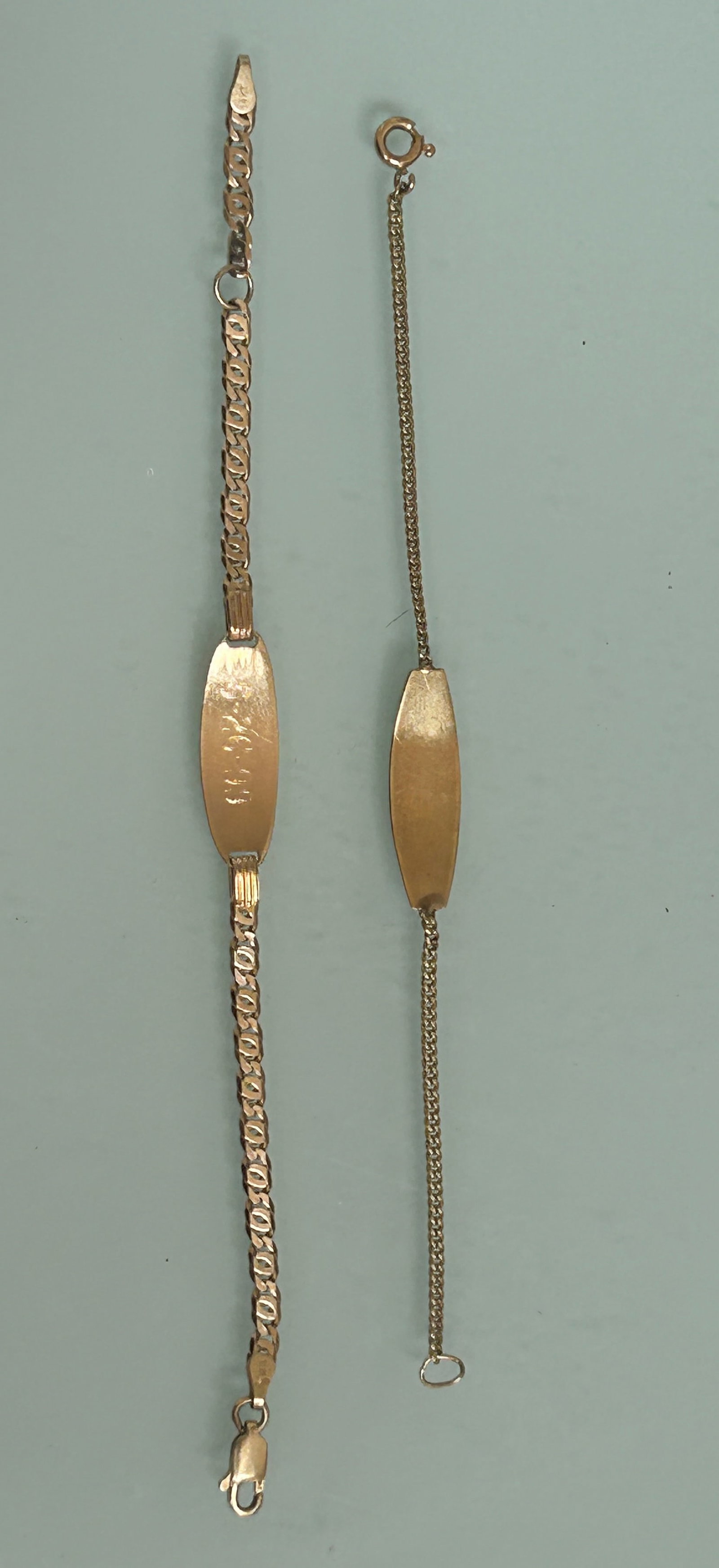 14 Kt Gold Bracelets Weighing 6.79 grams: 14 Kt Gold Bracelets Weighing 6.79 grams