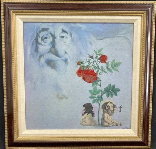 Canvas Transfer Limited Edition Certified 1993 Signed By Artist Charles Bragg (24x24): Canvas Transfer Limited Edition Certified 1993 Signed By Artist Charles Bragg (24x24)