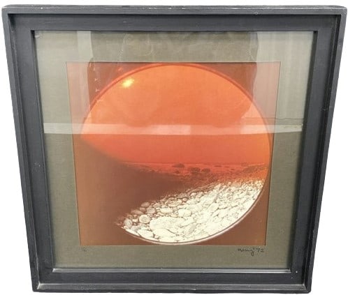 Sailors Dilemma Framed Lensed Photography Signed By Photographer 1972 (15.5x15.5): Sailors Dilemma Framed Lensed Photography Signed By Photographer 1972 (15.5x15.5)