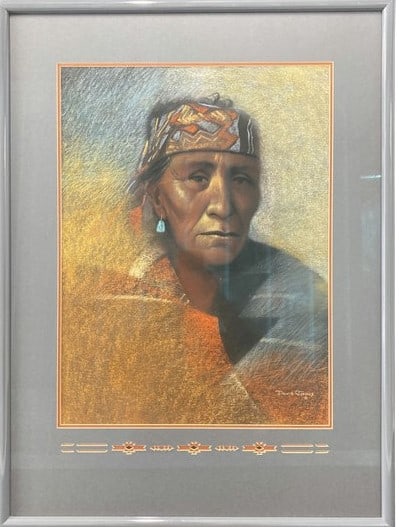 American Indian Print From David Johns (27x36) (1 of 6)
