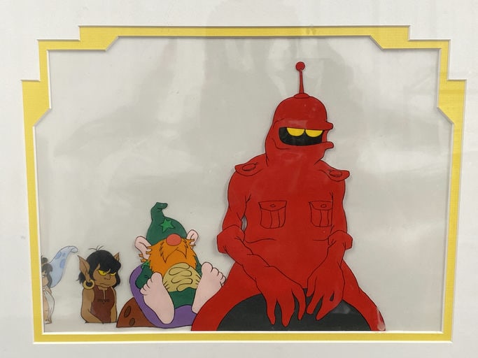 Wizards Bakshi Studios Production Cell Set Up 1977 (1 of 4)