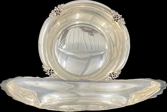 Sterling Silver Serving Platters (2lbs 1oz) (1 of 8)