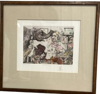 Charles Bragg  Veterinarian Artist Proof 5/6, Purchased For $1950 In 1989 (1 of 10)