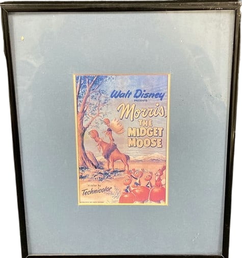 Morris The Midget Moose Framed Picture Cover: (8.5x10.5)