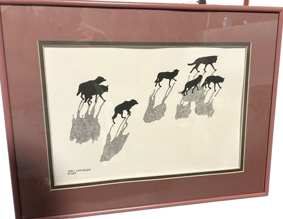 Limited Print Crossing Signed By Artist Fred Montague 72/200 Certified 1981 (18x14): Local Pickup in Loveland Colorado : Friday, August 23th from 10:00 AM to 6:00 PM. If you need shipping, please email us at contact@estateinventoryservices.com immediately after the auction. We cannot 