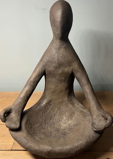 Metal Yoga Pose Sculpture: Local Pickup in Loveland Colorado : Friday, August 23th from 10:00 AM to 6:00 PM. If you need shipping, please email us at contact@estateinventoryservices.com immediately after the auction. We cannot 
