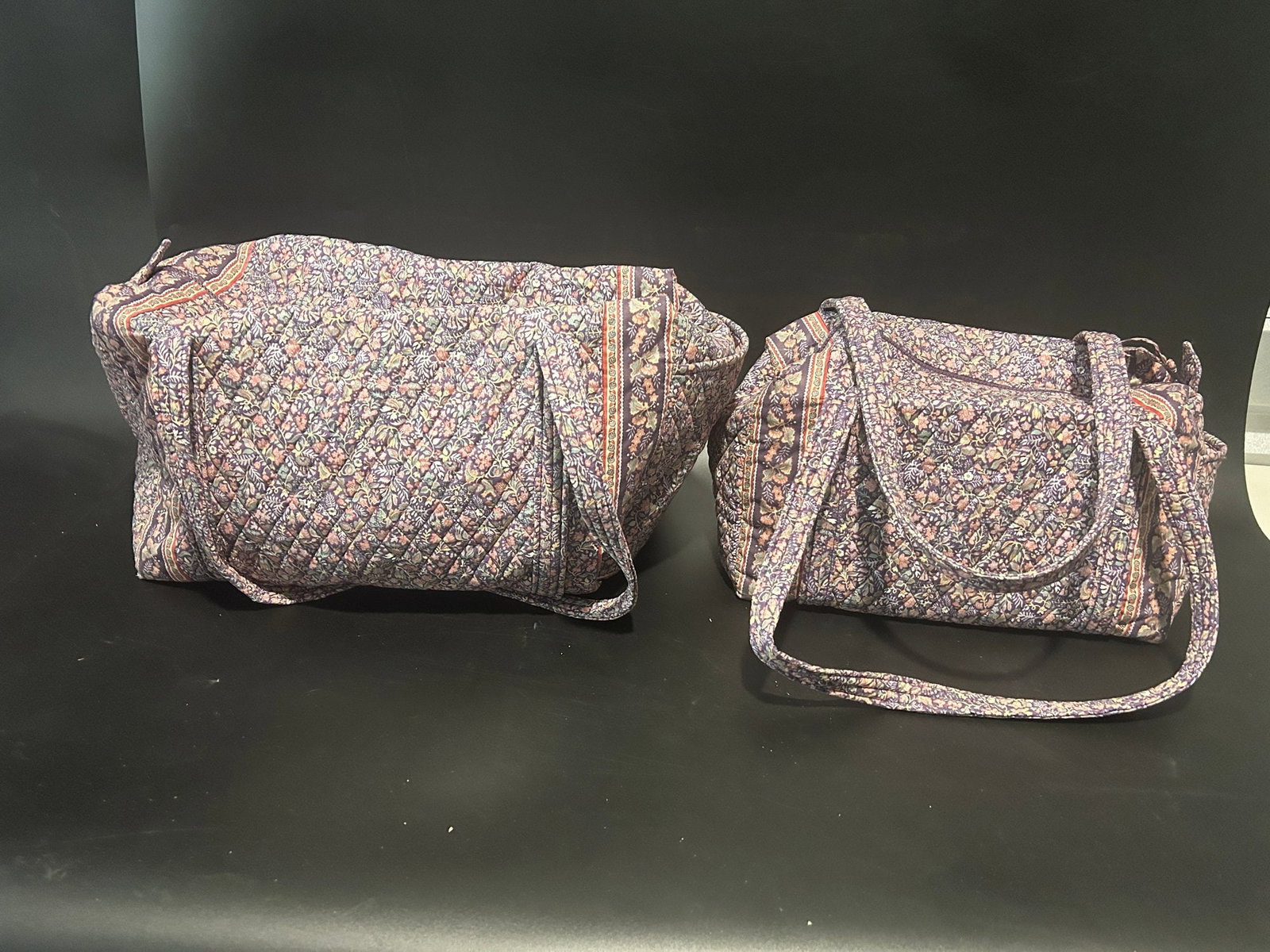 Vera Bradley Purple Two Set: Local Pickup in Loveland Colorado : Friday, August 23th from 10:00 AM to 6:00 PM. If you need shipping, please email us at contact@estateinventoryservices.com immediately after the auction. We cannot 