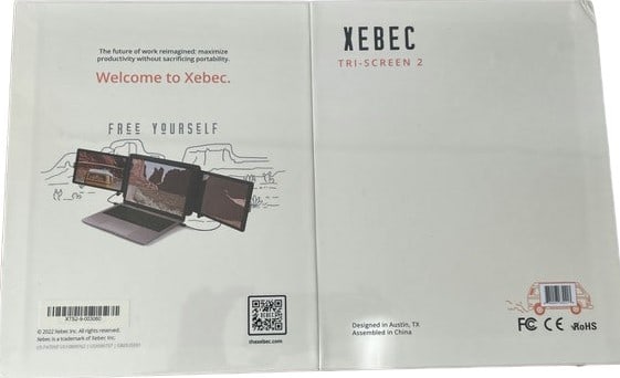 XEBEC Tri Screen 2 (new In Box) Plastic Has Been Removed (1 of 3)
