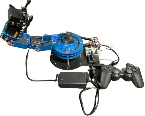 Robot Arm & Playstation 2 Controller (1 of 6)