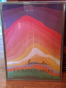 La Suite D'Arles Exhibition Poster By Arthur Secunda. Size: 26" Height
