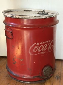 Coca-Cola Ice Chest, Size: 14" Height