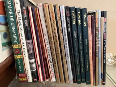 Collection Of Various Time And Life Magazine Hardcover Annuals And Special Editions