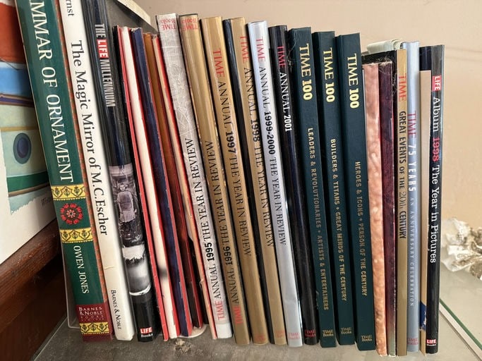 Collection Of Various Time And Life Magazine Hardcover Annuals And Special Editions: Collection Of Various Time And Life Magazine Hardcover Annuals And Special Editions