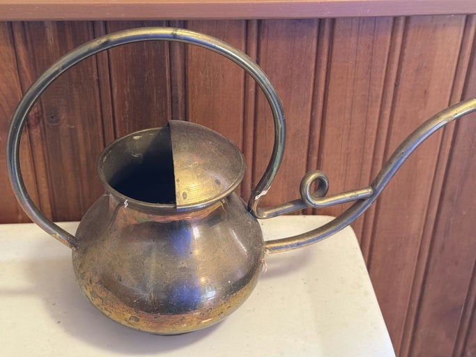 Bauhaus-style Watering Can, Size: 4" Height: Bauhaus-style Watering Can, Size: 4" Height