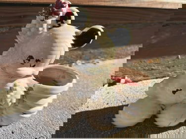 Walt Disney Mickey Mouse Ceramic Planter