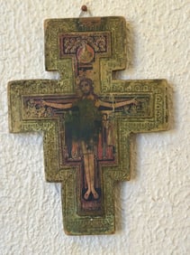 San Damiano Cross. Size: 6" Height