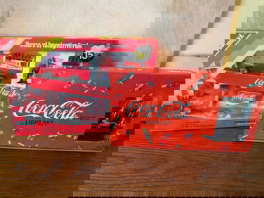 Coca-Cola Brand Buddy L Toy Truck and Light Set In Box