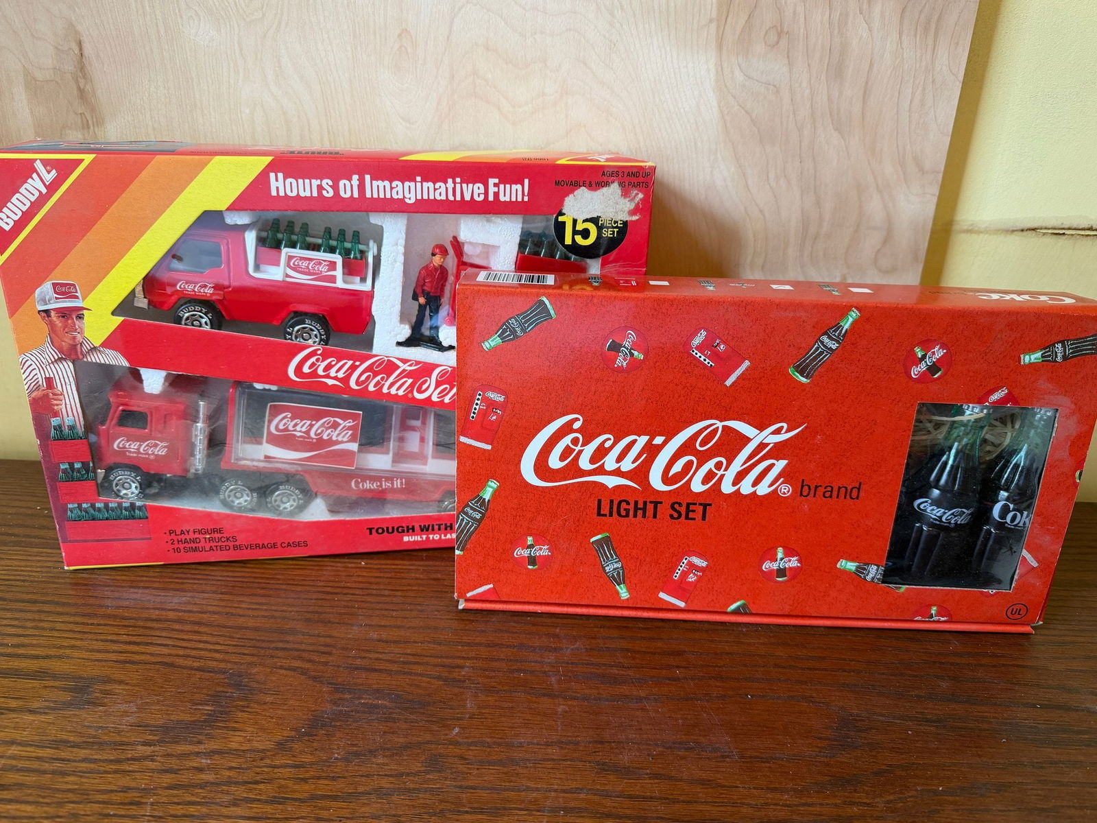 Coca-Cola Brand Buddy L Toy Truck and Light Set In Box (1 of 3)