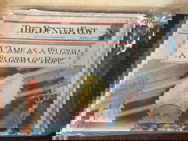 Commemorative Denver Post Pope John Paul II Newspaper Collection