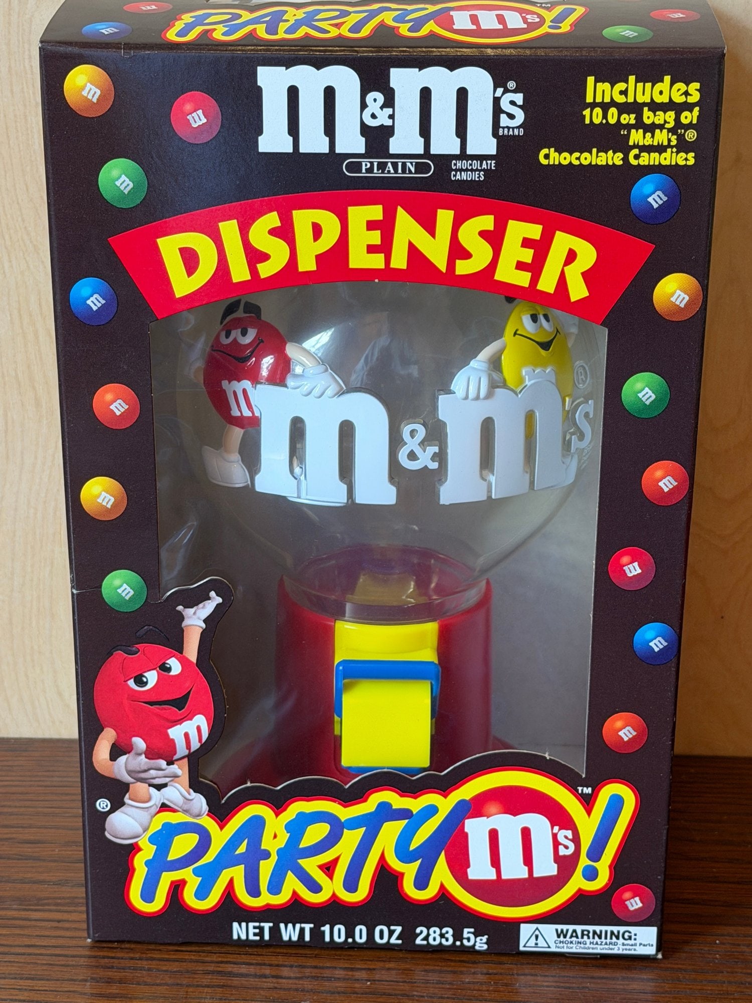 Vintage M&M's "Party M" Gumball-Style Candy Dispenser (1 of 4)