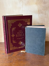 Heirloom Family Holy Bible (Burgundy Leather Edition)