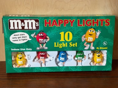 M&M's "Happy Lights" 10-Light Set
