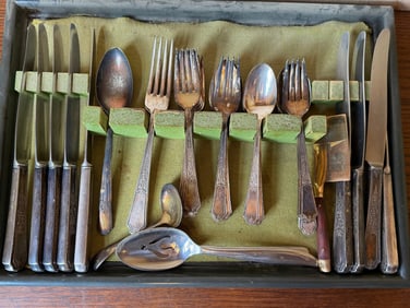 1847 Rogers Bros. Silver-Plated Flatware Service