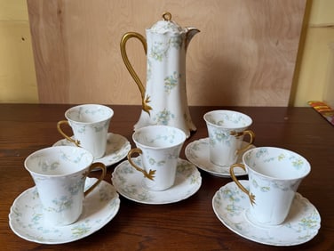 Haviland & Co. Limoges Tea Service (John McClellan & Co. Retailer Stamp)