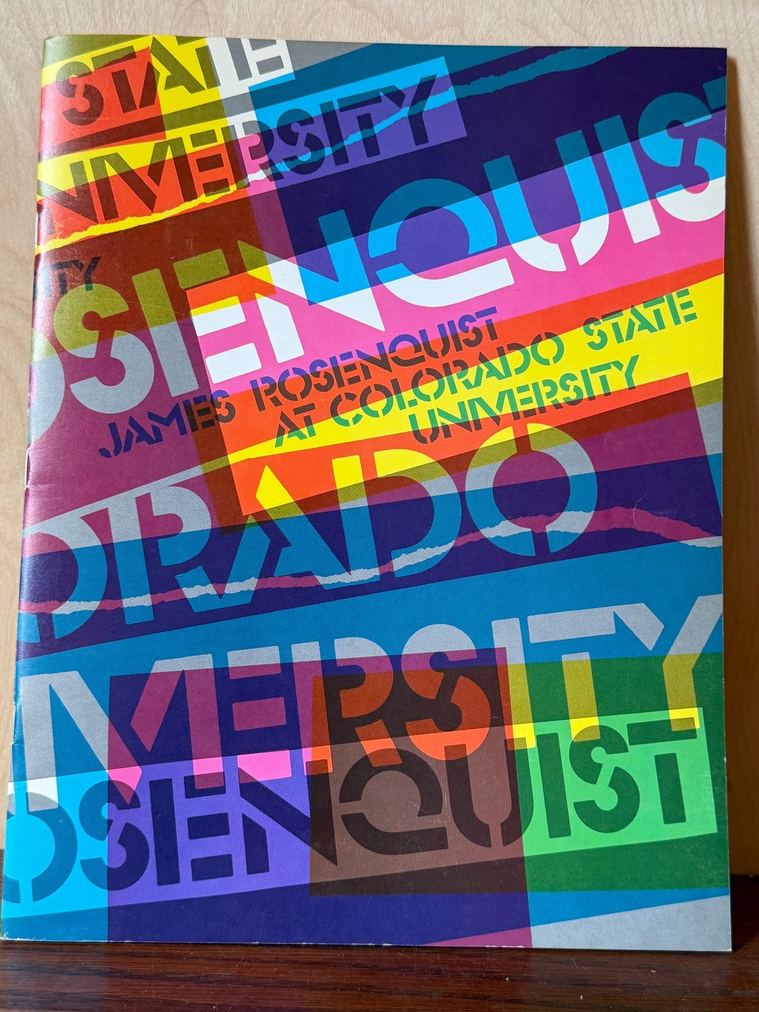 James Rosenquist at Colorado State University (Signed Exhibition Catalog) (1 of 3)