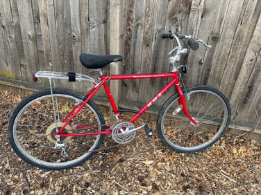 Vintage KHS Montana Summit Mountain Bike – Red Steel Frame