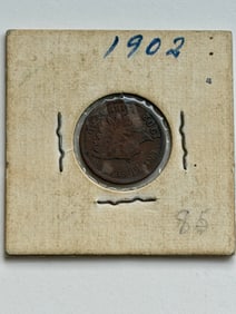 1902 United States Indian Head Penny