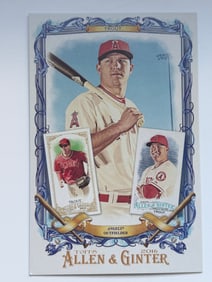 2016 Topps Allen & Ginter Mike Trout Oversized Box Loader Insert – Los Angeles Angels