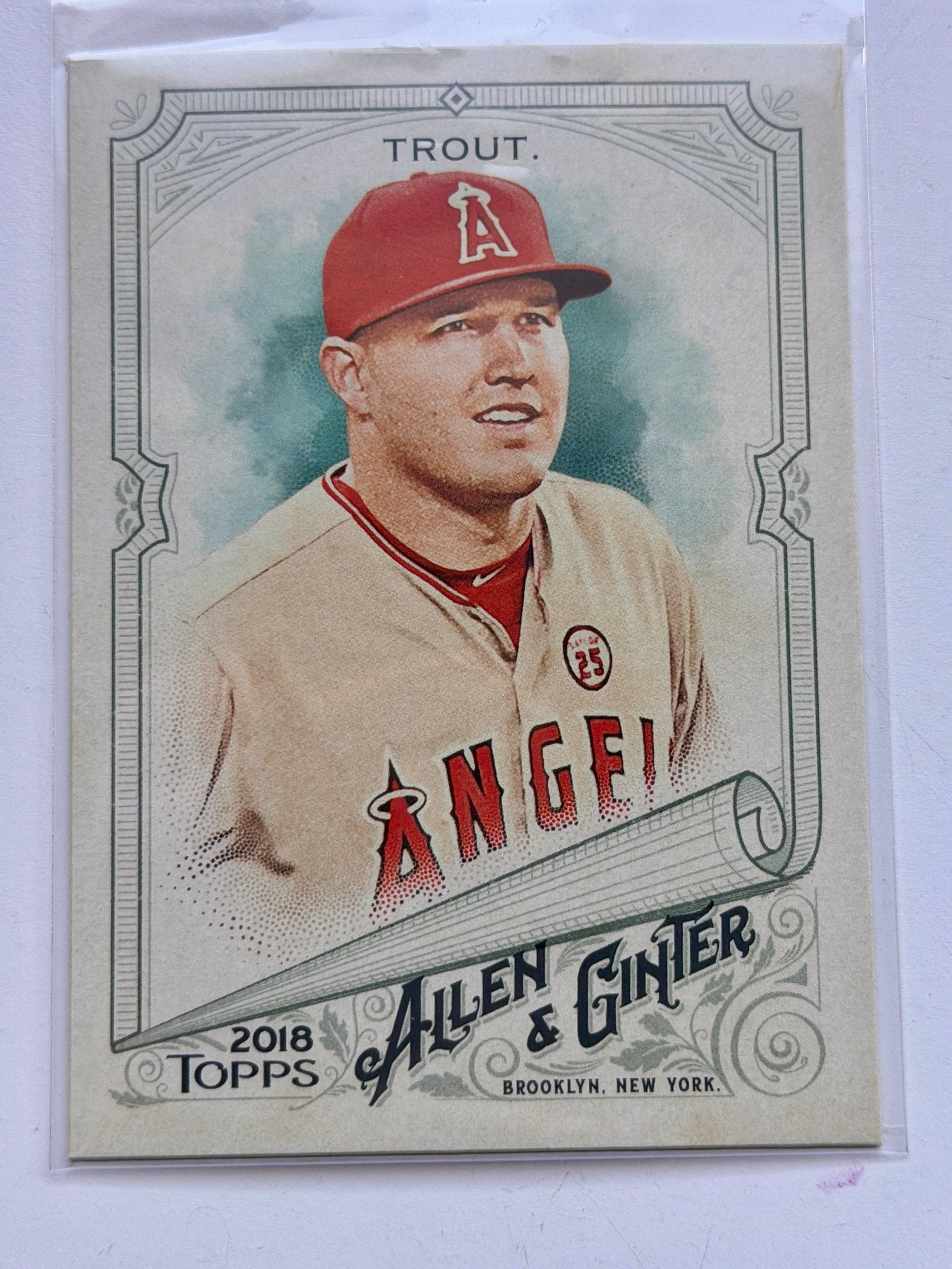 2016 Topps Allen & Ginter Mike Trout Card #1 (1 of 2)