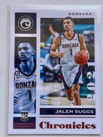 2021-22 Panini Chronicles Jalen Suggs Rookie Card