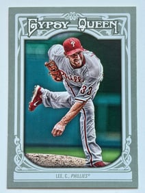 Topps Gypsy Queen Cliff Lee Base Card
