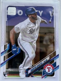 2021 Topps Series 2 Sherten Apostel Rookie Card